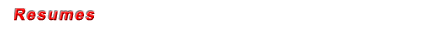 Resumes